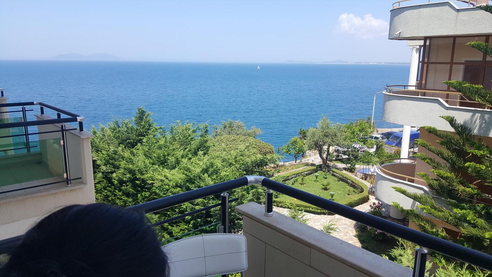 Darla Sea View Apartment Avlonya Dış mekan fotoğraf